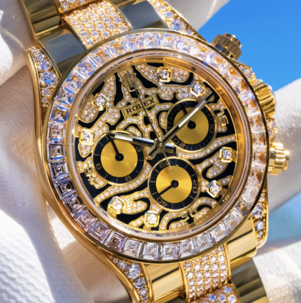 Rolex replica daytona tiger 116598TBR yellow gold